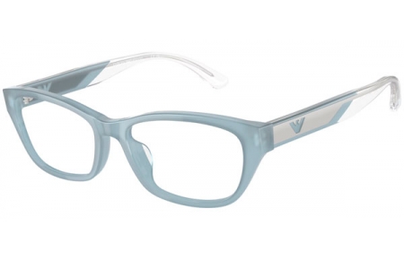 Lunettes de vue - Emporio Armani - EA3238U - 6096  SHINY OPAL AZURE