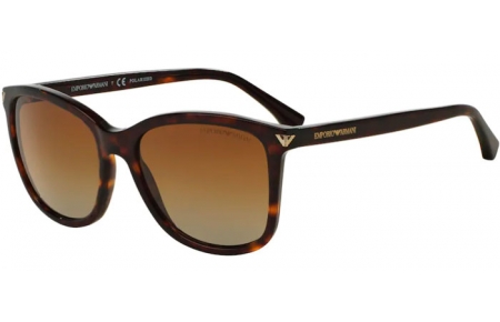 Gafas de Sol - Emporio Armani - EA4060 - 5026T5 SHINY HAVANA // BROWN GRADIENT POLARIZED