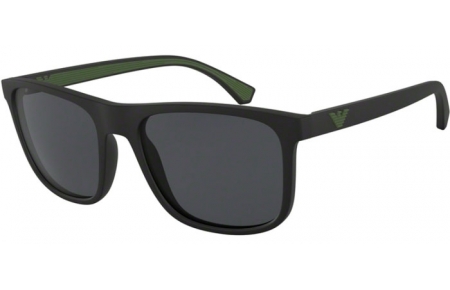 Sunglasses - Emporio Armani - EA4129 - 504287 MATTE BLACK // GREY