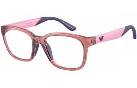 Lunettes Junior - Emporio Armani Junior - EK3003 - 5376 SHINY TRANSPARENT LILAC