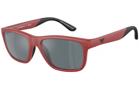 Lunettes Junior - Emporio Armani Junior - EK4002 - 54626G  MATTE RED // GREY MIRROR BLACK