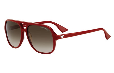 Lunettes de soleil - Emporio Armani - Oferta especial - EA 9644/S - GBW (CC) RED // BROWN GRADIENT