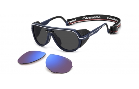 Gafas de Sol - Carrera - EVEREST/S - FLL (IR) MATTE BLUE // GREY