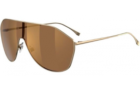 Sunglasses - Fendi - FF 0405/S - 01Q (EB) GOLD BROWN // BROWN GOLD MIRROR
