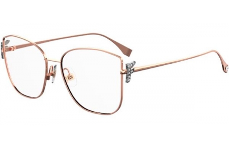 Lunettes de vue - Fendi - FF 0390/G - DDB GOLD COPPER