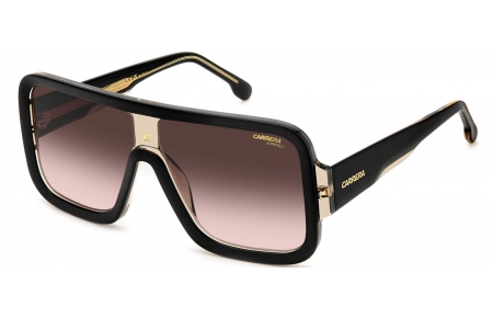 Gafas de Sol - Carrera - FLAGLAB 14 - 0WM (A8) BLACK BEIGE // BROWN GRADIENT BLUE MIRROR
