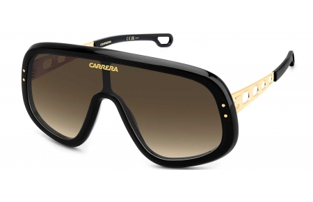 Gafas de Sol - Carrera - FLAGLAB 17 - 2M2 (86) BLACK GOLD // BLACK BROWN GREEN ANTIREFLECTION