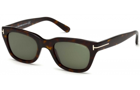 Gafas de Sol - Tom Ford - FT0237 SNOWDON - 52N DARK HAVANA // GREEN
