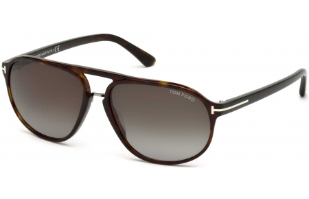 Gafas de Sol - Tom Ford - FT0447 JACOB - 52B DARK HAVANA // SMOKE GRADIENT