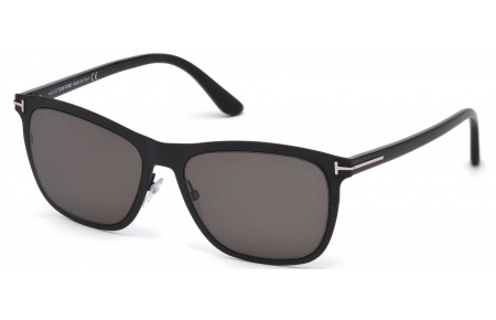 Gafas de Sol - Tom Ford - FT0526 ALASDHAIR - 02A MATTE BLACK // GREY