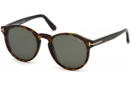 Gafas de Sol - Tom Ford - FT0591 IAN-02 - 52N DARK HAVANA // GREEN
