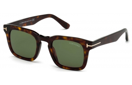 Gafas de Sol - Tom Ford - FT0751 DAX - 52N  DARK HAVANA // GREEN