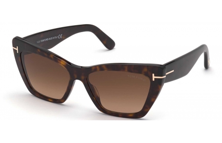 Gafas de Sol - Tom Ford - FT0871 WYATT - 52F  DARK HAVANA // BROWN GRADIENT