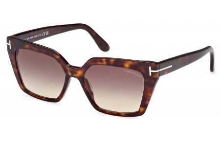 Gafas de Sol - Tom Ford - FT1030 WINONA - 52F  DARK HAVANA // BROWN GRADIENT