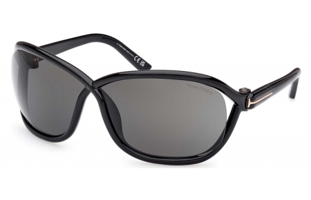 Gafas de Sol - Tom Ford - FT1069 FERNANDA - 01A  SHINY BLACK // GREY