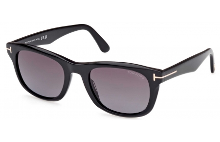 Gafas de Sol - Tom Ford - FT1076 KENDEL - 01B  SHINY BLACK // GREY GRADIENT