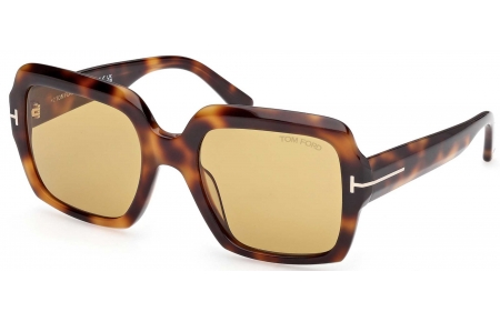 Gafas de Sol - Tom Ford - FT1082 KAYA - 53E  HAVANA GOLD // LIGHT BROWN