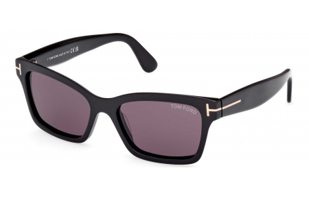 Gafas de Sol - Tom Ford - FT1085 MIKEL - 01A  SHINY BLACK // GREY