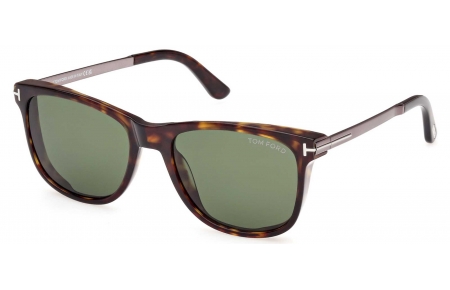 Gafas de Sol - Tom Ford - FT1104 SINATRA - 52N  DARK HAVANA // GREEN
