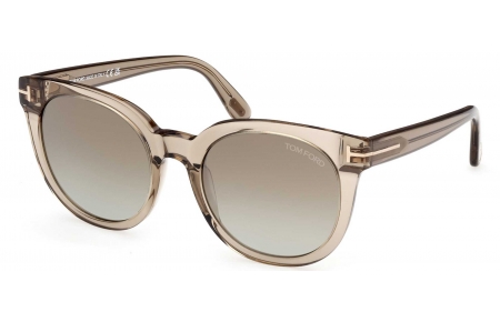 Gafas de Sol - Tom Ford - FT1109 MOIRA - 45G SHINY LIGHT BROWN // LIGHT BROWN GRADIENT