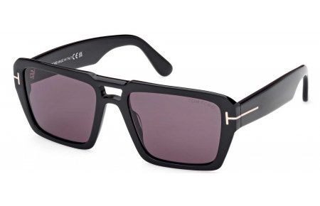 Gafas de Sol - Tom Ford - FT1153 REDFORD - 01A  SHINY BLACK // GREY