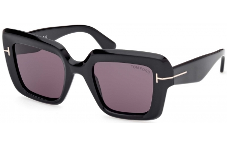 Gafas de Sol - Tom Ford - FT1157 ESME - 01A  SHINY BLACK // GREY