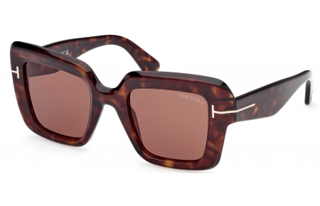 Gafas de Sol - Tom Ford - FT1157 ESME - 52J  DARK HAVANA // BROWN