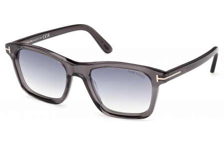 Gafas de Sol - Tom Ford - FT1179 BARRON - 20B  SHINY GREY // GREY GRADIENT