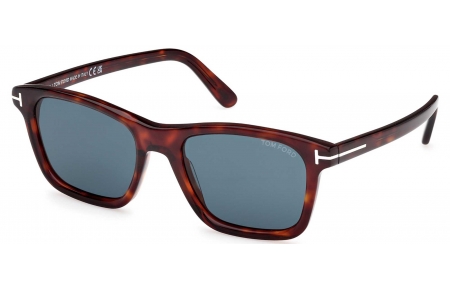 Gafas de Sol - Tom Ford - FT1179 BARRON - 54V  HAVANA RED // BLUE