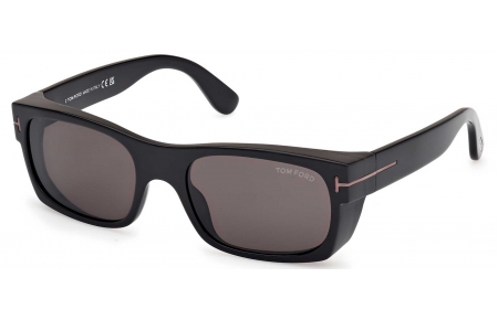 Gafas de Sol - Tom Ford - FT1181-N JUAN - 01A  SHINY BLACK // GREY