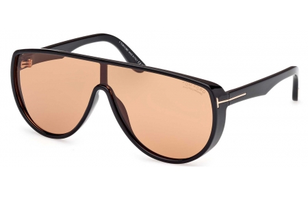 Gafas de Sol - Tom Ford - FT1182 ACHILLES - 01E  SHINY BLACK // BROWN PHOTOCHROMATIC