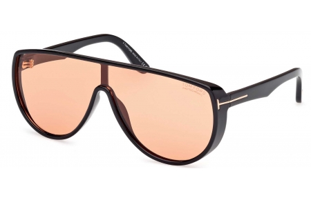 Gafas de Sol - Tom Ford - FT1182 ACHILLES - 05E  SHINY BLACK // BROWN PHOTOCHROMATIC