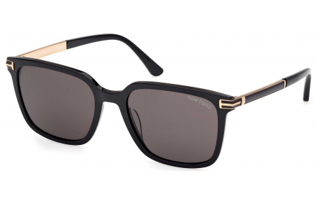 Gafas de Sol - Tom Ford - FT1183 JOCHEM - 01A  SHINY BLACK // GREY