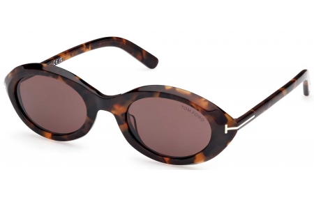 Gafas de Sol - Tom Ford - FT1186 CARMEN - 52E  DARK HAVANA // BROWN