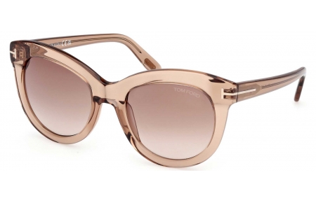 Gafas de Sol - Tom Ford - FT1189 ODETTE - 45F  SHINY LIGHT BROWN // BROWN GRADIENT