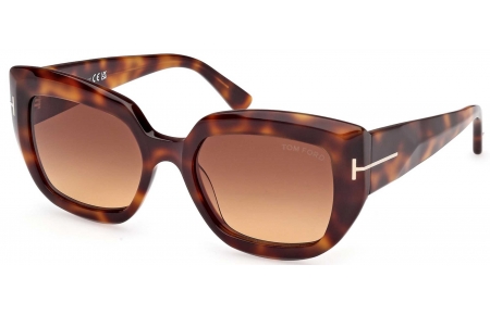 Gafas de Sol - Tom Ford - FT1192 SALTZMAN - 53F  DARK HAVANA // BROWN GRADIENT