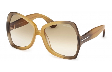 Gafas de Sol - Tom Ford - FT1222 JERRY - 41F  YELLOW GRADIENT // BROWN GRADIENT
