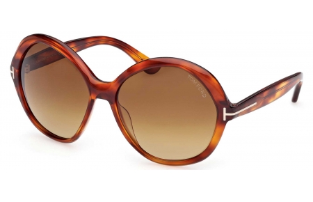 Gafas de Sol - Tom Ford - FT1282 ANNABELLE-02 - 54F  LIGHT HAVANA // BROWN GRADIENT
