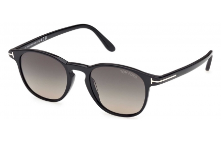 Gafas de Sol - Tom Ford - FT1302 HOLT-02 - 01B  SHINY BLACK // GREY GRADIENT