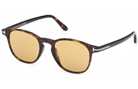 Gafas de Sol - Tom Ford - FT1302 HOLT-02 - 52E  DARK HAVANA // LIGHT BROWN