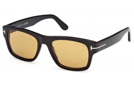 Gafas de Sol - Tom Ford - FT1303 SMITH-02 - 01E  SHINY BLACK // LIGHT BROWN