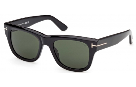 Gafas de Sol - Tom Ford - FT1304 FINN-02 - 01N  SHINY BLACK // GREEN