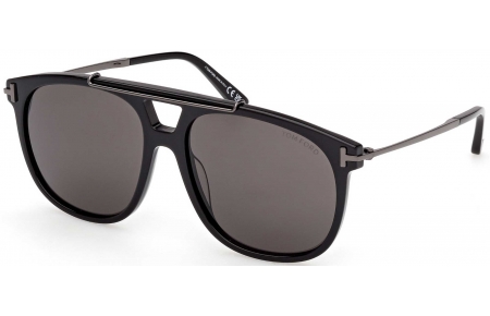 Gafas de Sol - Tom Ford - FT1306 SAM-02 - 01A  SHINY BLACK // GREY