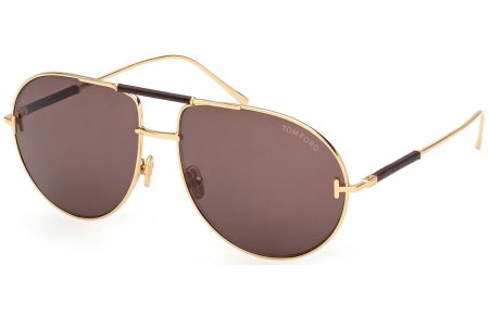 Gafas de Sol - Tom Ford - FT1308 LOU-02 - 30E  SHINY GOLD // BROWN