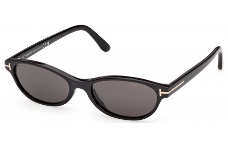 Gafas de Sol - Tom Ford - FT1310 CHLOE-02 - 01A  SHINY BLACK // GREY
