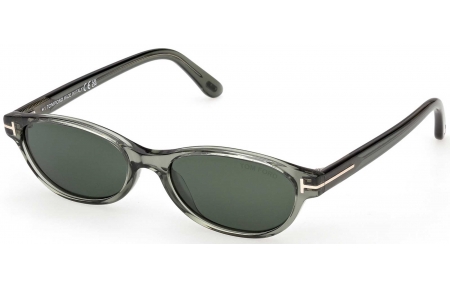 Gafas de Sol - Tom Ford - FT1310 CHLOE-02 - 93N  SHINY LIGHT GREEN // GREEN