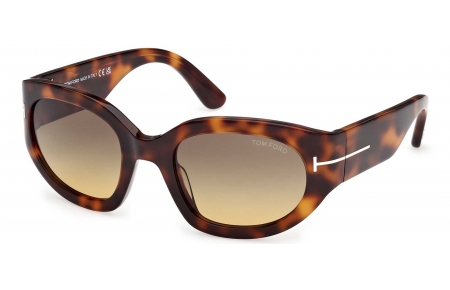 Gafas de Sol - Tom Ford - FT1313 ARIZONA-02 - 53B  HAVANA // GREY GRADIENT