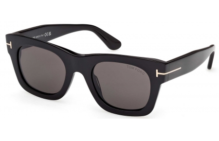 Gafas de Sol - Tom Ford - FT1314 EMMA-02 - 01A  SHINY BLACK // GREY