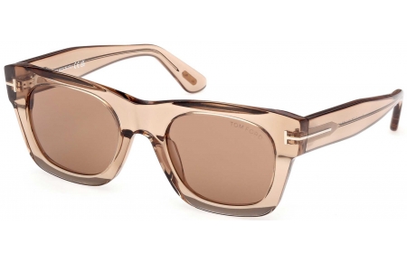 Gafas de Sol - Tom Ford - FT1314 EMMA-02 - 45E  SHINY LIGHT BROWN // BROWN