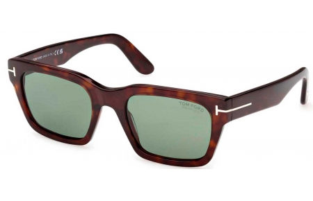 Gafas de Sol - Tom Ford - FT1333 ANDY-02 - 52R  DARK HAVANA // GREEN POLARIZED